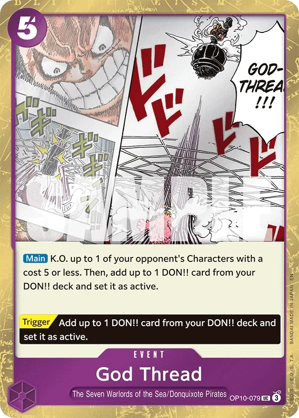 God Thread 「OP10-079」 — One Piece Card The Best Vol.2 jr「EN」