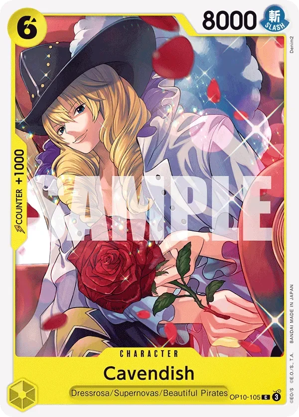 Cavendish 「OP10-105」「EN」
