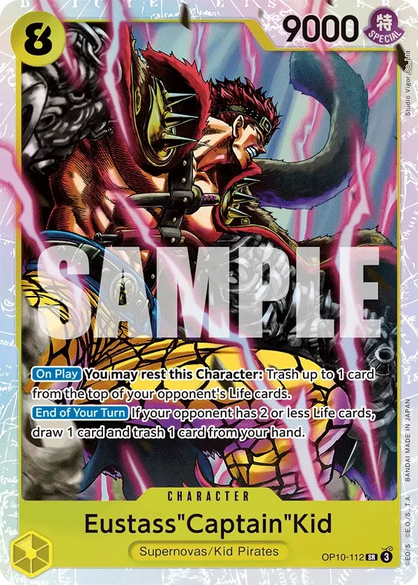 Eustass"Captain"Kid 「OP10-112」「EN」