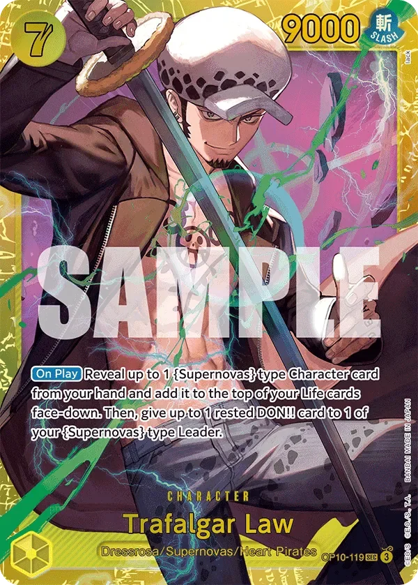 Trafalgar Law 「OP10-119」「EN」