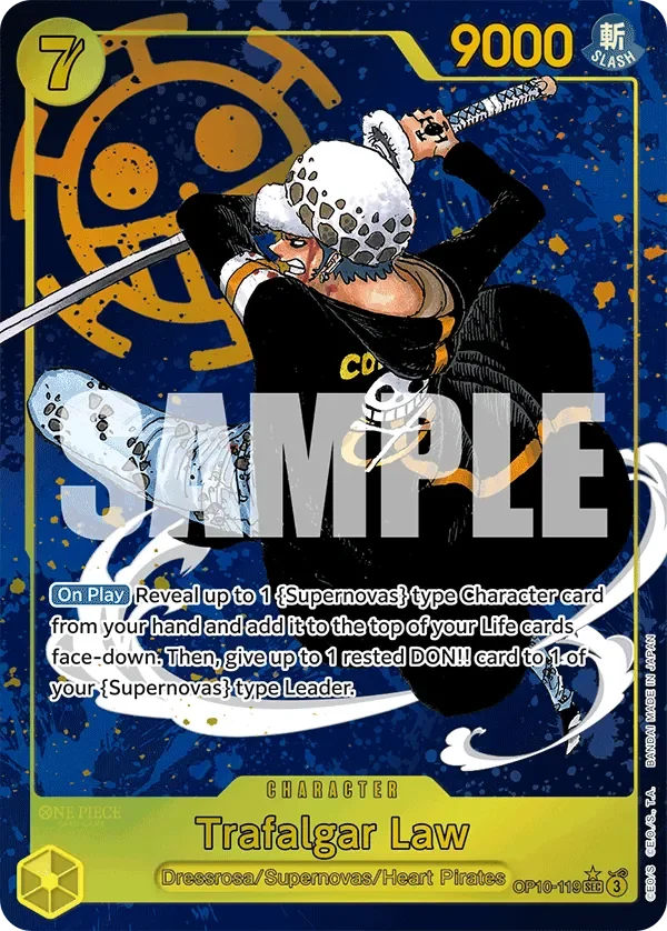 Trafalgar Law 「OP10-119」 — Royal Blood aa「EN」