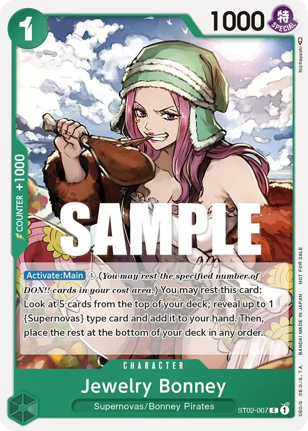 Jewelry Bonney 「ST02-007」 — Tournament Pack Vol.3「EN」