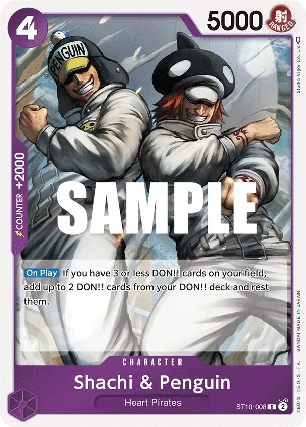Shachi & Penguin 「ST10-008」「EN」