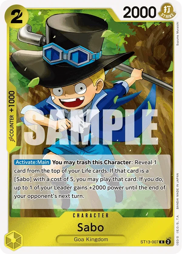 Sabo 「ST13-007」「EN」