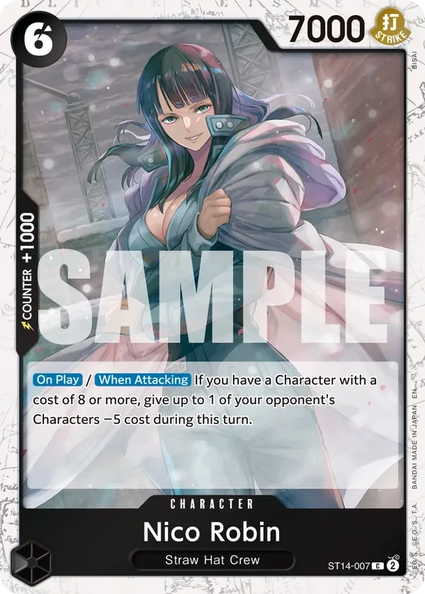 Nico Robin 「ST14-007」 — One Piece Card The Best Vol.2 jr「EN」