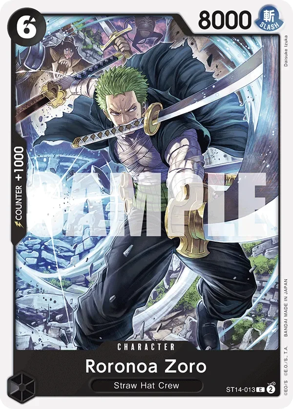 Roronoa Zoro 「ST14-013」「EN」