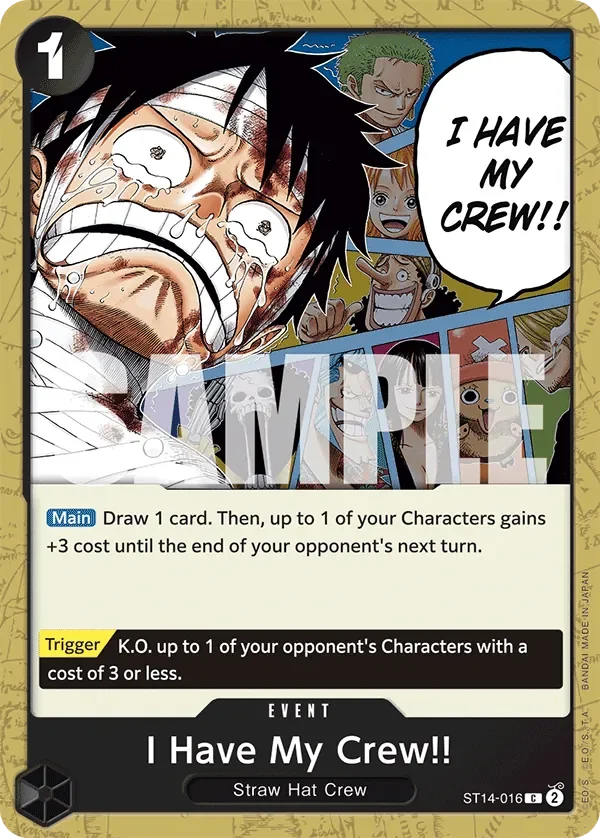 I Have My Crew!! 「ST14-016」「EN」