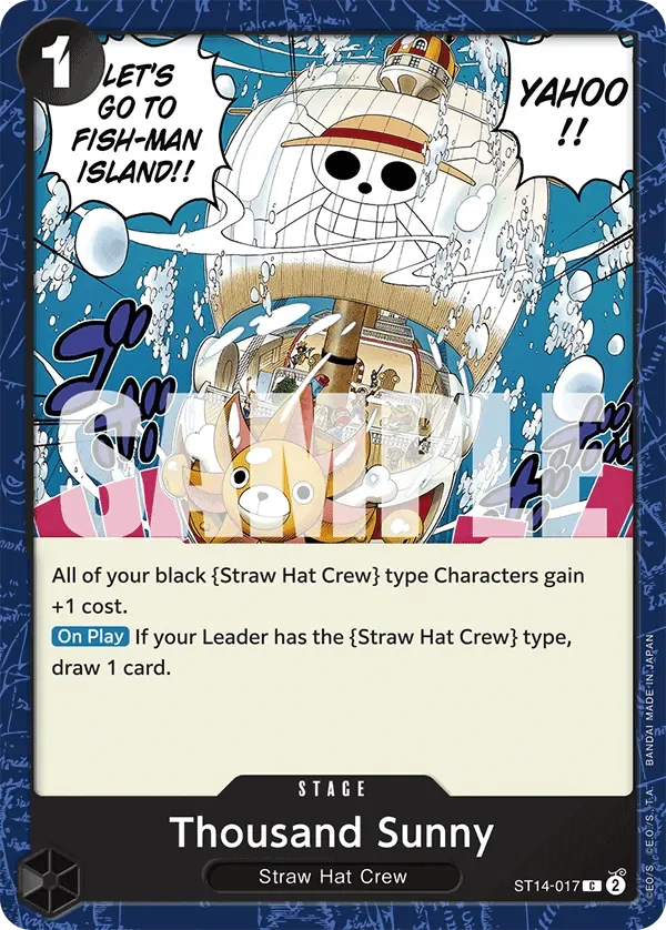 Thousand Sunny 「ST14-017」「EN」