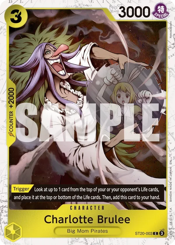 Charlotte Brulee 「ST20-003」 — One Piece Card The Best Vol.2 jr「EN」