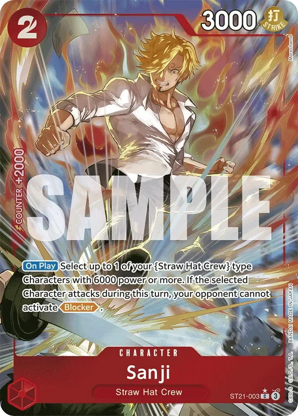 Sanji 「ST21-003」 — EX Gear 5 fa「EN」