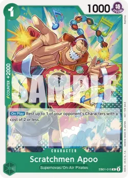 Scratchmen Apoo 「EB01-015」 — Tournament Pack 2025 Vol.2「EN」