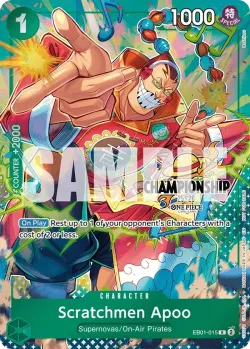 Scratchmen Apoo 「EB01-015」 — CS 25–26 Celebration Pack「EN」