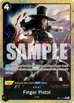 Finger Pistol 「EB01-051」 — One Piece Card The Best Vol.2 aa「EN」