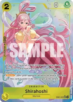 Shirahoshi 「EB01-057」 — Memorial Collection aa「EN」