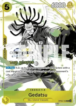 Gedatsu 「OP05-102」 — Championship 2024 Top Players Pack Vol.2「EN」
