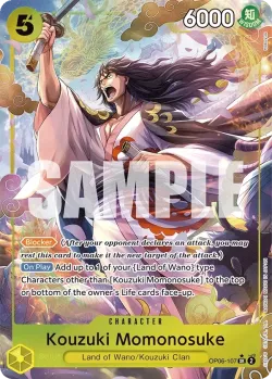 Kouzuki Momonosuke 「OP06-107」 — Wings of the Captain aa「EN」