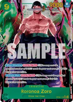 Roronoa Zoro 「OP06-118」 — Wings of the Captain aa「EN」