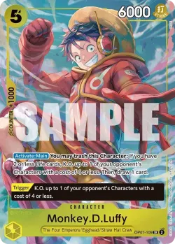 Monkey.D.Luffy 「OP07-109」 — Misc. Promos aa「EN」