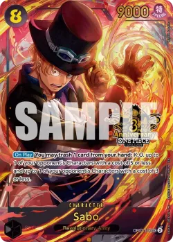 Sabo 「OP07-118」 — Japanese 3rd Anniversary Set aa「EN」
