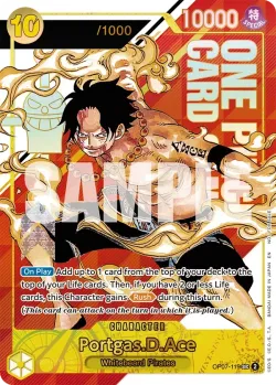 Portgas.D.Ace 「OP07-119」 — Prize Cards serial「EN」