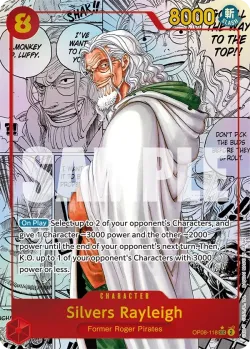 Silvers Rayleigh 「OP08-118」 — Two Legends manga「EN」