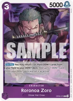 Roronoa Zoro 「OP09-076」「EN」