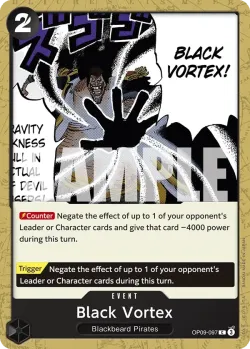 Black Vortex 「OP09-097」「EN」