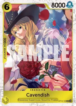 Cavendish 「OP10-105」 — One Piece Card The Best Vol.2 jr「EN」