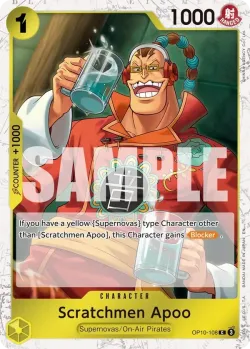 Scratchmen Apoo 「OP10-108」 — One Piece Card The Best Vol.2 jr「EN」