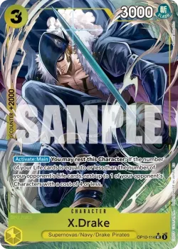 X.Drake 「OP10-114」 — One Piece Card The Best Vol.2 aa「EN」