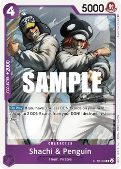 Shachi & Penguin 「ST10-008」「EN」