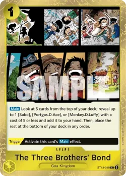 The Three Brothers' Bond 「ST13-019」「EN」