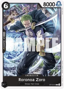 Roronoa Zoro 「ST14-013」「EN」