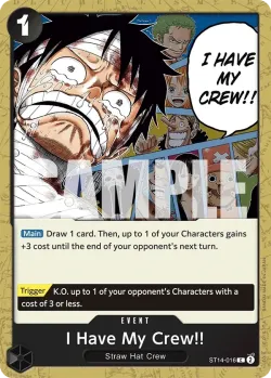 I Have My Crew!! 「ST14-016」「EN」