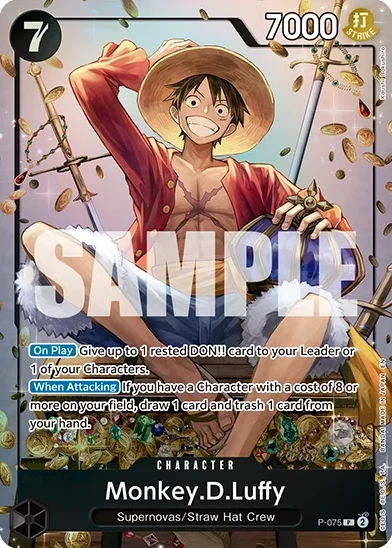 Monkey.D.Luffy 「P-075」 — Misc. Promos「EN」