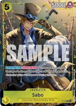 Sabo 「P-073」 — Misc. Promos「EN」