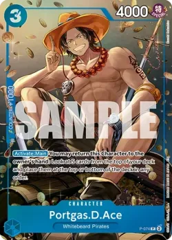 Portgas.D.Ace 「P-074」 — Misc. Promos「EN」