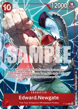 エドワード・ニューゲート #P-152 · One Piece