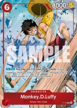 Monkey.D.Luffy #P-154 · One Piece