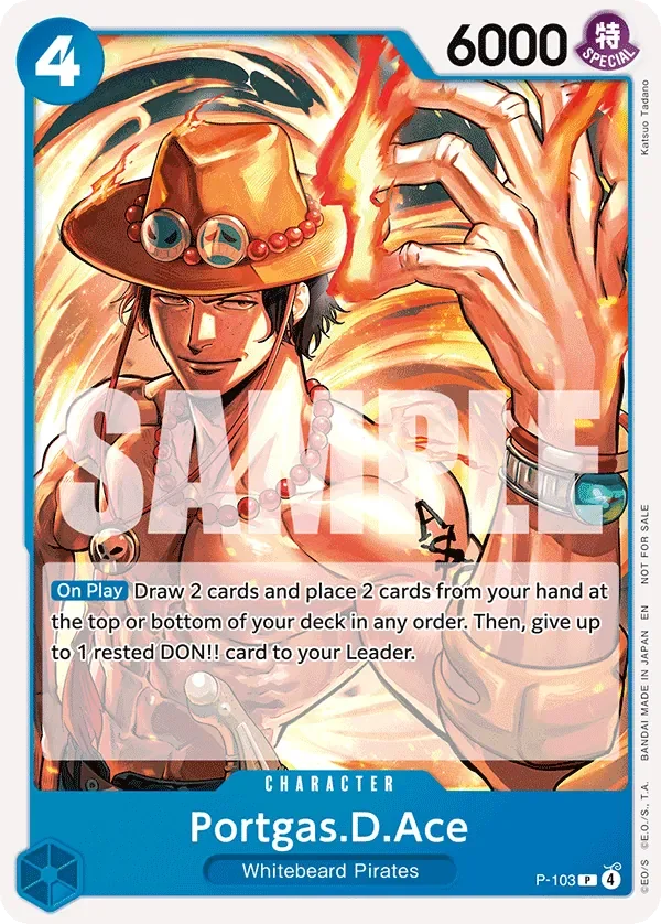 Portgas.D.Ace 「P-103」 — Tournament Pack 2026 Vol.2「EN」