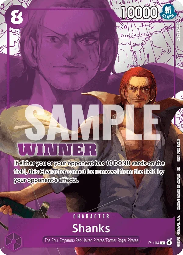 Shanks 「P-104」 — Tournament Pack 2026 Vol.2 fa「EN」