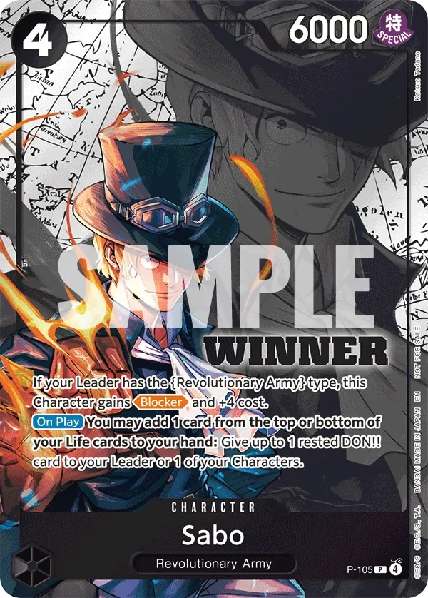 Sabo 「P-105」 — Tournament Pack 2026 Vol.2 fa「EN」