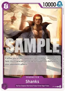 Shanks 「P-104」 — Tournament Pack 2026 Vol.2「EN」