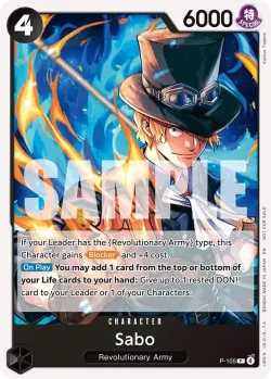 Sabo 「P-105」 — Tournament Pack 2026 Vol.2「EN」