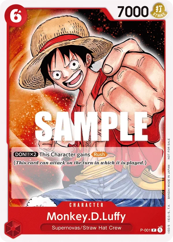 Monkey.D.Luffy 「P-001」「EN」