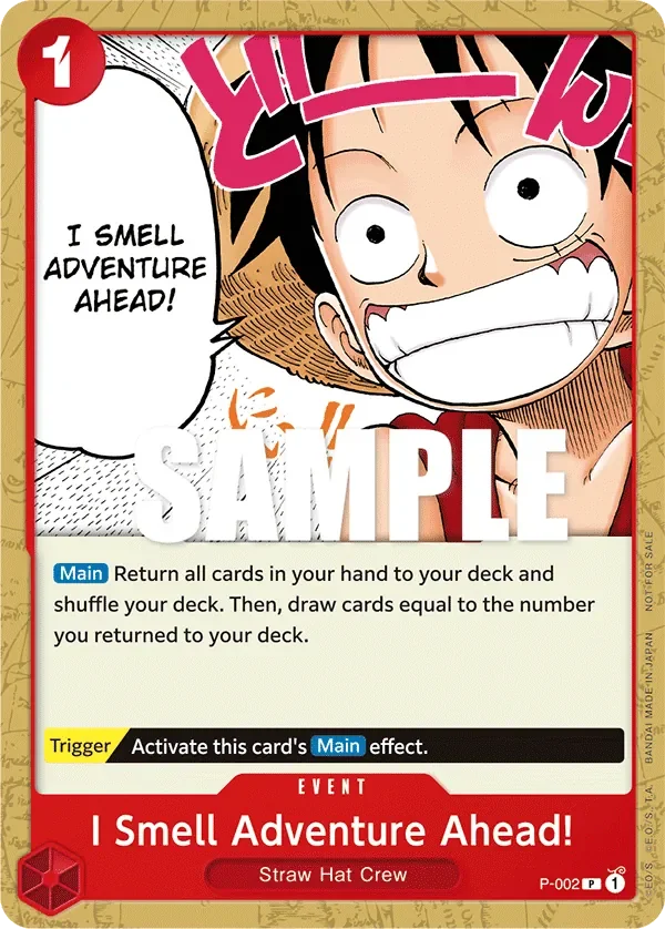 I Smell Adventure!!! 「P-002」「EN」