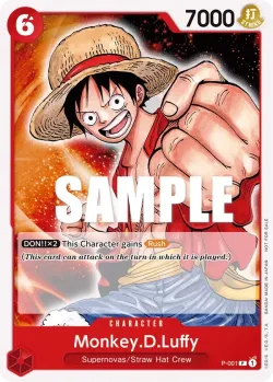 Monkey.D.Luffy 「P-001」「EN」