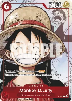 Monkey.D.Luffy 「P-001」 — Premium Card Collection -25th Edition-「EN」