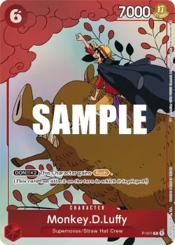 Monkey.D.Luffy 「P-001」 — Gift Collection 2023「EN」