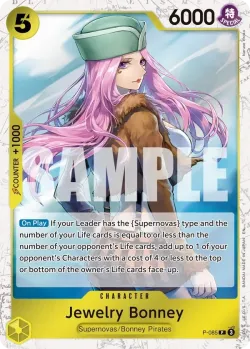 Jewelry Bonney 「P-085」 — One Piece Card The Best Vol.2 jr「EN」